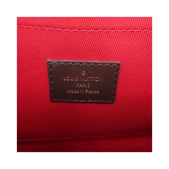 Pre Loved Louis Vuitton Lockme II Damier Ebene handbag Women Brown - Picture 6 of 8